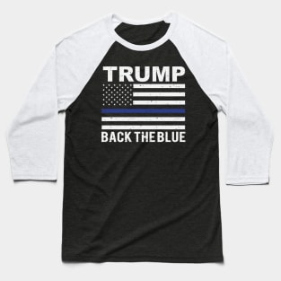 Trump Back The Blue Baseball T-Shirt